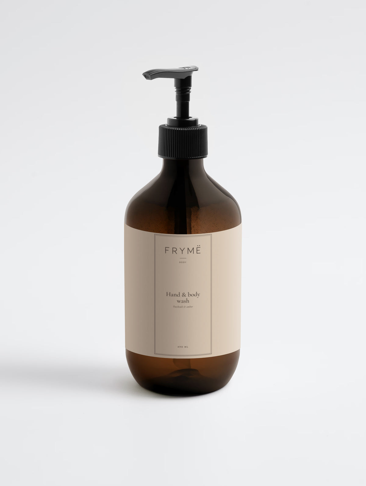 Hand & body wash patchouli & amber-vanille 490 ml