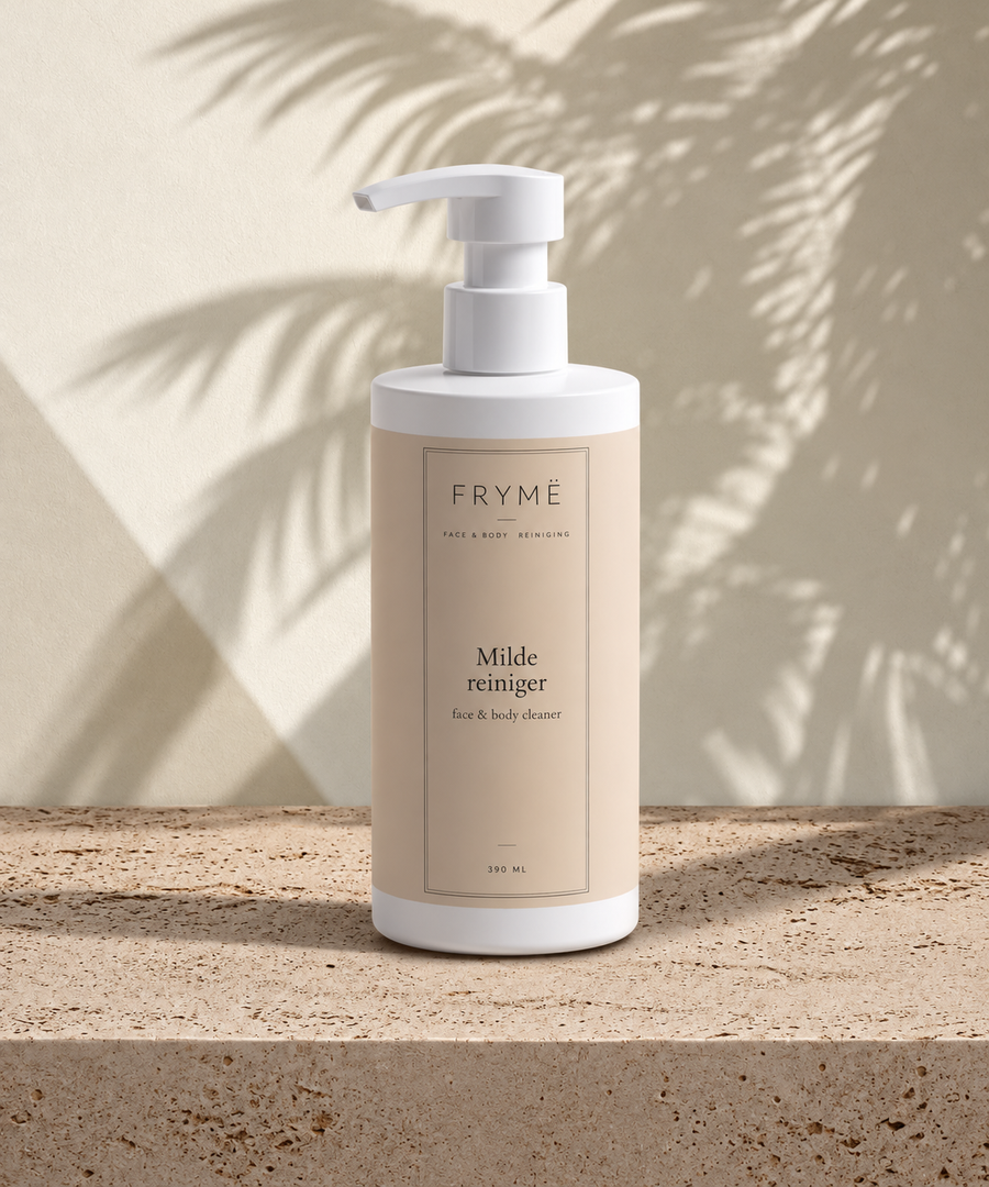 FRYMË milde reiniger gezicht & lichaam 390 ml