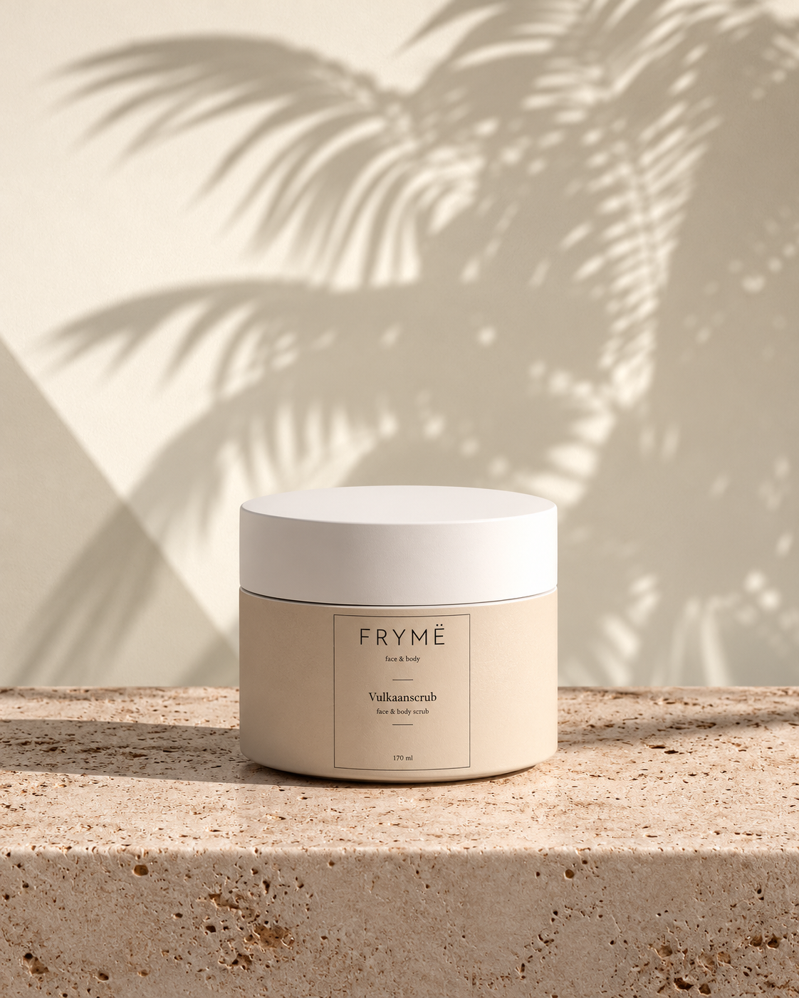 FRYMË vulkaanscrub gezicht & lichaam 170 ml
