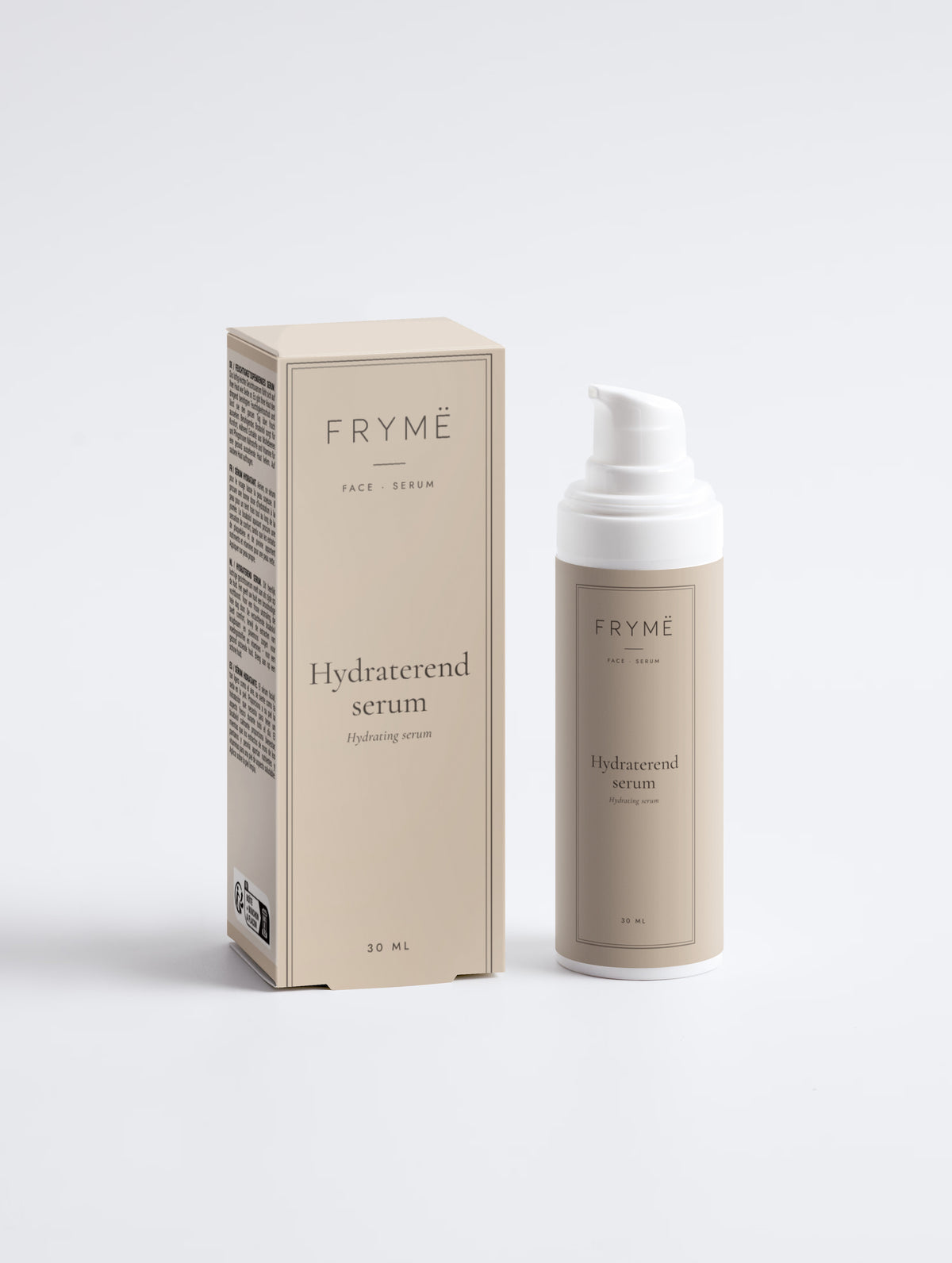 FRYMË hydraterend serum, detail